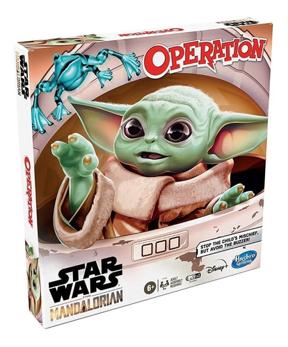 Juego De Mesa Operation Star Wars Mandalorian Hasbro F1256