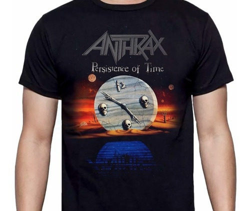 Anthrax - Persistence Of Time - Metal - Polera- Cyco Records