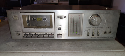 Deck Casetera Simple Sony Tc-u30 Bna Estetic Enciend Reparar (Usado)