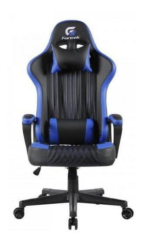 Cadeira Gamer Vickers Preta/azul Fortrek