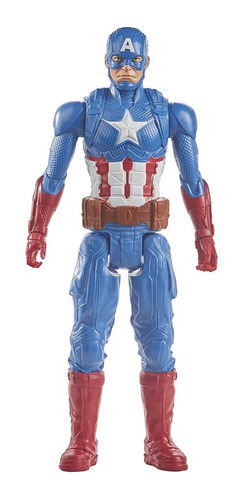 Muñeco Capitan America Avengers Hasbro Titan Hero 30 Cm