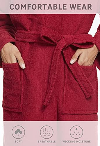 Orrpally Bata Tipo Kimono Para Mujer, Bata De Baño De Tela D