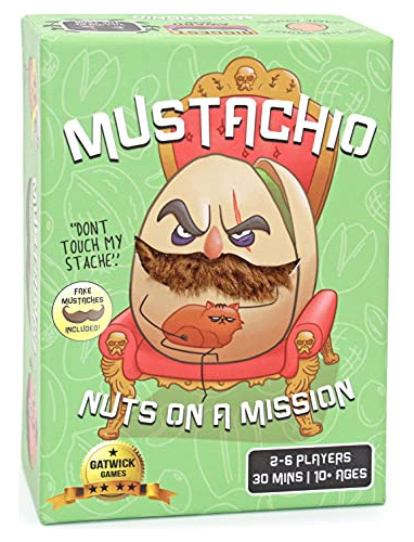 Juegos De Gatwick Mustachio- Mustaches Ahora Incluido, Un Ju