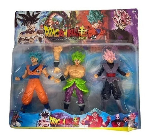 Muñecos Dragon Ball Z Super Blister X 3 Personajes