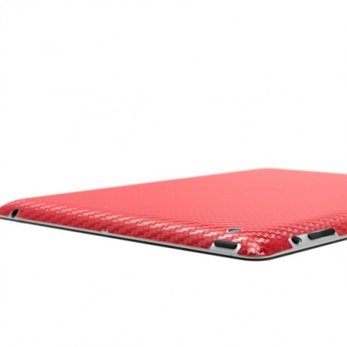 Styker Skin Premium Fibra De Carbono Vermelho iPad 4