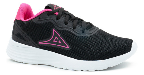 Tenis Para Dama Pirma® Suela Eva Running Color Negro Fiusha