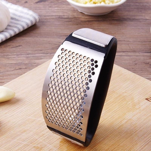 2pcs Espremedor De Alho Smart Fácil Inox Amassador Triturar