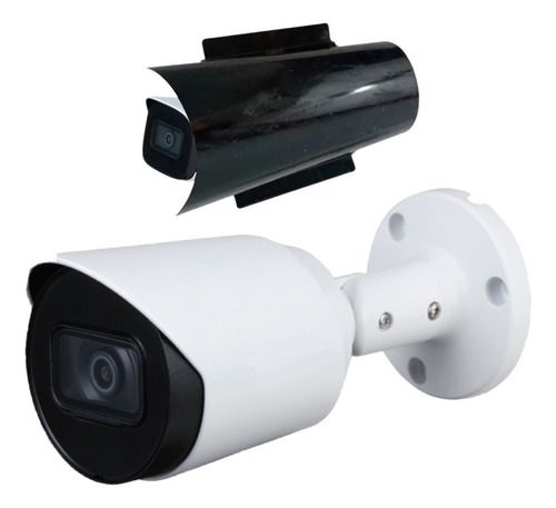Cámara de seguridad Dahua DH-HAC-HFW1200TN-A-0280B-S4 Bullet con Microfono