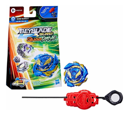 Beyblade Burst Quaddrive Salvage Valtryek 4 En 1