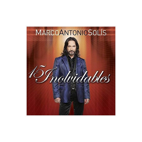 Solis Marco Antonio 15 Inolvidables Usa Import Cd Nuevo