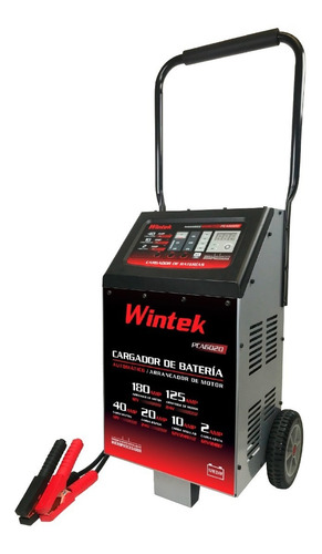 Cargador Automático De Batería 12/24v Con Arrancador Motor