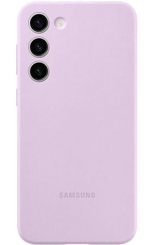 Case Samsung Silicone Cover Para Galaxy S23 Plus Lila