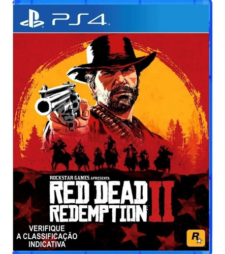 Red Dead Redemption 2 Ps4 Playstation 4 Rdr 2 Mídia Física