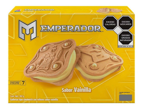 Galleta Gamesa Emperador Vainilla 382g