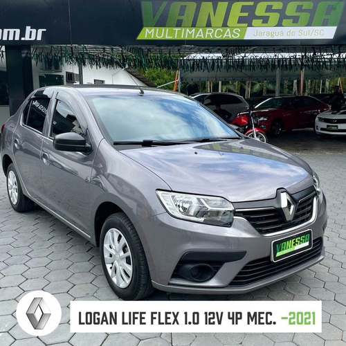 Imagem 3 de 8 de Renault- Logan Life Flex 1.0 12v 4p Mec