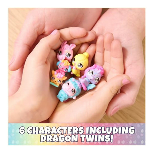 Hatchimals Alive, Canasta De Primavera Con 6 Minifiguras, 3