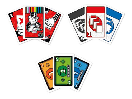 Imagen 3 de 3 de Juego de cartas Monopoly Bid Hasbro F1699