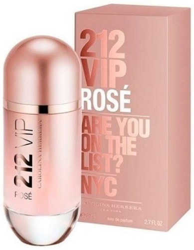 Perfume Carolina Herrera 212 Vip Rose Edp 80ml Damas