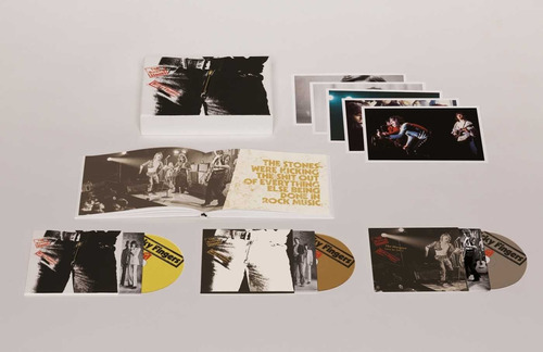 Cd - Sticky Fingers (super Deluxe Box Set 3cd Dvd Vinyl)