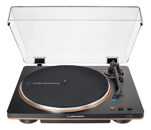 Audio-technica At-lp70x-bz Tornamesa Automático Bronce Color Negro/bronce