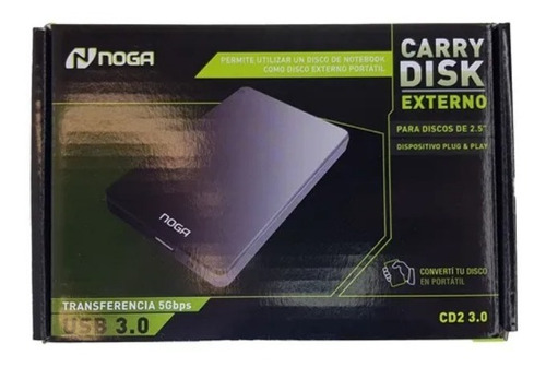 Carry Disk Externo Noganet 3.0 Sata A Usb 2.5 Cd2