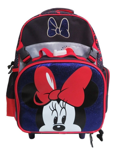 Pack Minnie Mouse Mochila Trolley Lonchera  Jp Ideas 