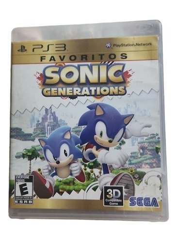 Sonic Generations Ps3 Fisico (Reacondicionado)