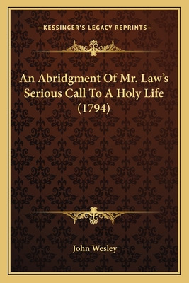 Libro An Abridgment Of Mr. Law's Serious Call To A Holy L...