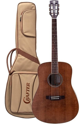 Violão Eletrico Crafter Mind D-mahoe Prestige Com Bag Cor Mahogany Orientação da mão Direita