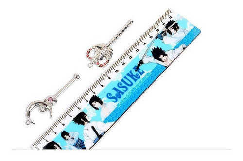 Imagen 9 de 10 de Conjunto De Collar De Arma De Sailor Moon Charm Plata