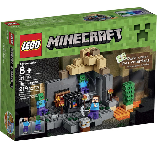 Lego Minecraft The Dungeon 219 Piezas