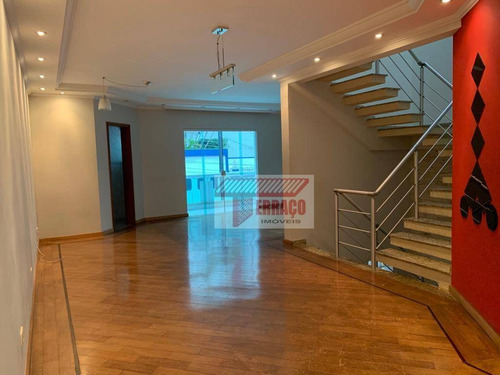 Imagem 10 de 25 de Sobrado À Venda, 228 M² Por R$ 1.000.000,00 - Vila Gilda - Santo André/sp - So0677