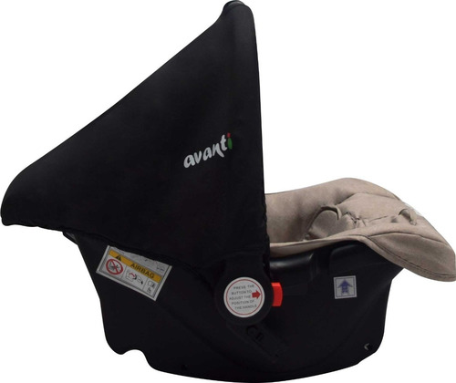 Coche Moises Huevito Travel System Avanti Aluminio 3 En 1 Color Gris