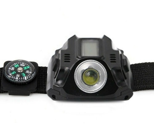 Pulsera Reloj Lampara Brújula Camping Exteriores