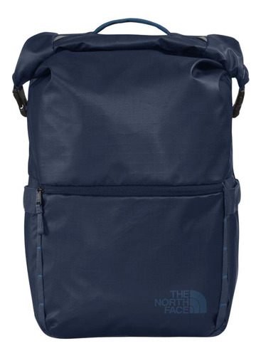 Mochila Unisex The North Face Base Camp Voyager Rolltop Azul