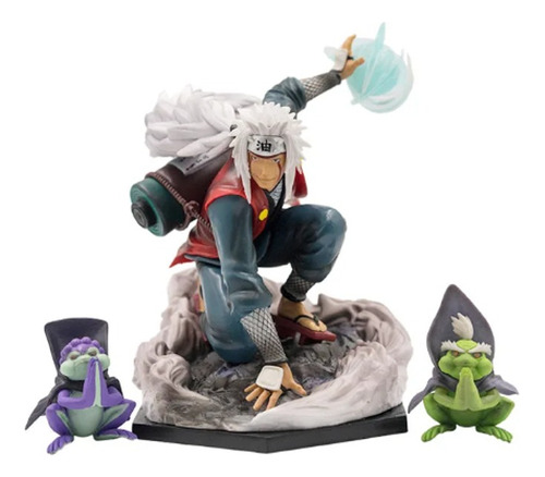 Figura Jiraiya 19cm Sapos De Naruto Importado