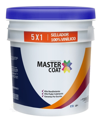 Imagen 1 de 1 de Cubeta Sellador Vinilico 5x1 19lt Mejor Que Comex