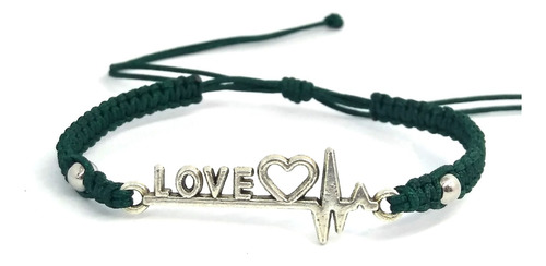 Pulsera Manilla Para Mujer, Amor Huella