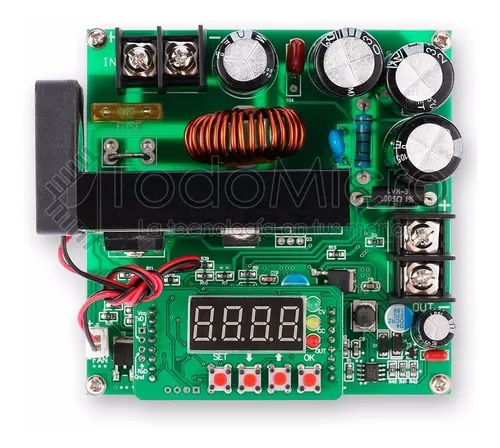 Booster Step Up Dc-dc 900w 120v 15a Con Display Y Selector
