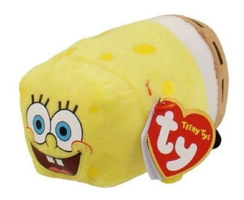 Mini Pelúcia Colecionável Teeny  Tys Dtc Bob Esponja