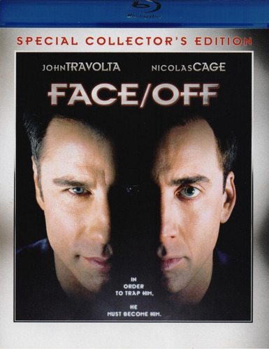 Face Off John Travolta Nicolas Cage Pelicula Blu-ray