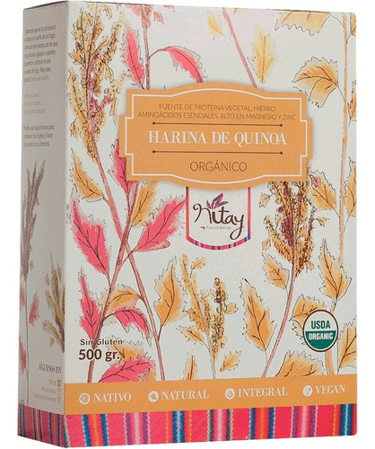 Harina De Quinoa Orgánica/ Gluten Free / Nitay. Agronewen