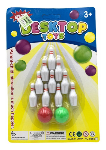 Imagen 1 de 4 de Mini Bowling Juguete Niños Hermoso Oferta
