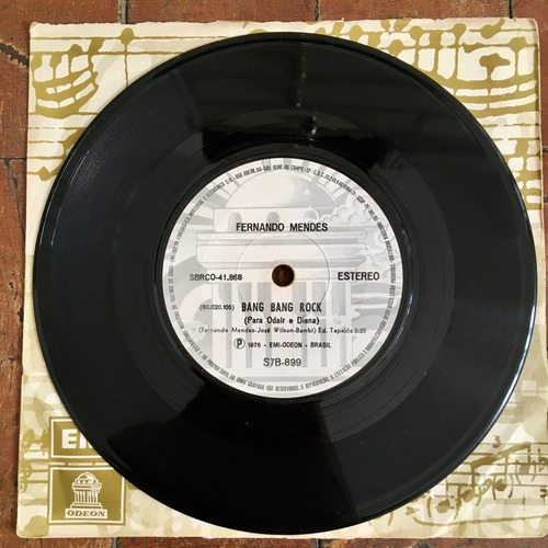 Compacto Fernando Mendes - Sorte Tem Quem Acredita - 1976