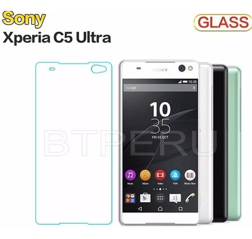 Mica Vidrio Templado Sony Xperia C5 Ultra Protector Pantalla