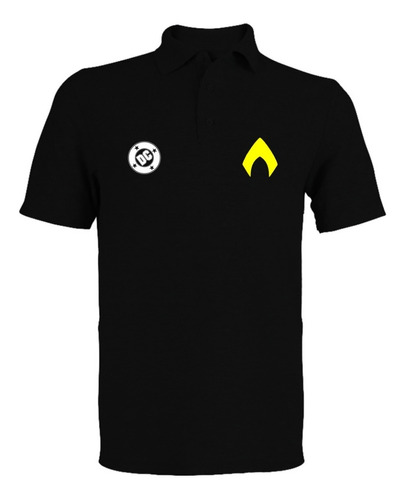 Camiseta Aquaman Tipo Polo T- Shirt Polo