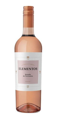 Vino Elementos Rosado Torrontes Botella 750ml