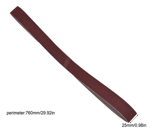 Ferramenta De Lixar 10 Peças, Cinto De 760 X 25 Mm, Faixa Ab