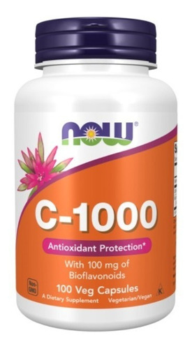 Now - Vitamina-c-1000 Con 100 Mg Bioflavonoides 100 Caps