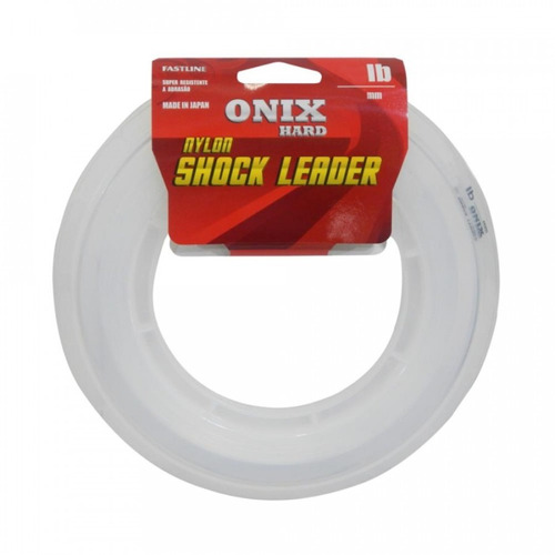 Linha Fastline Onix Hard Shock Leader 0,43mm 25lbs 50 Metros